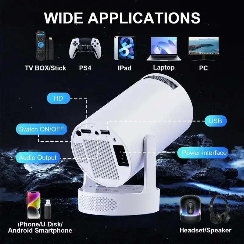 Mini Projector 4K